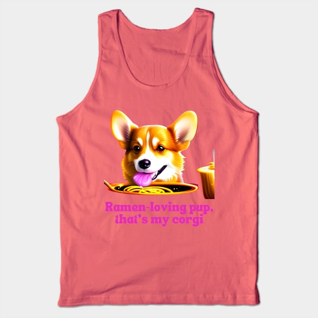 Pembroke Welsh Corgi Tank Top by Megaluxe 